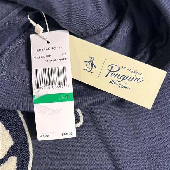 Original Penguin Navy Tracksuit with Logo